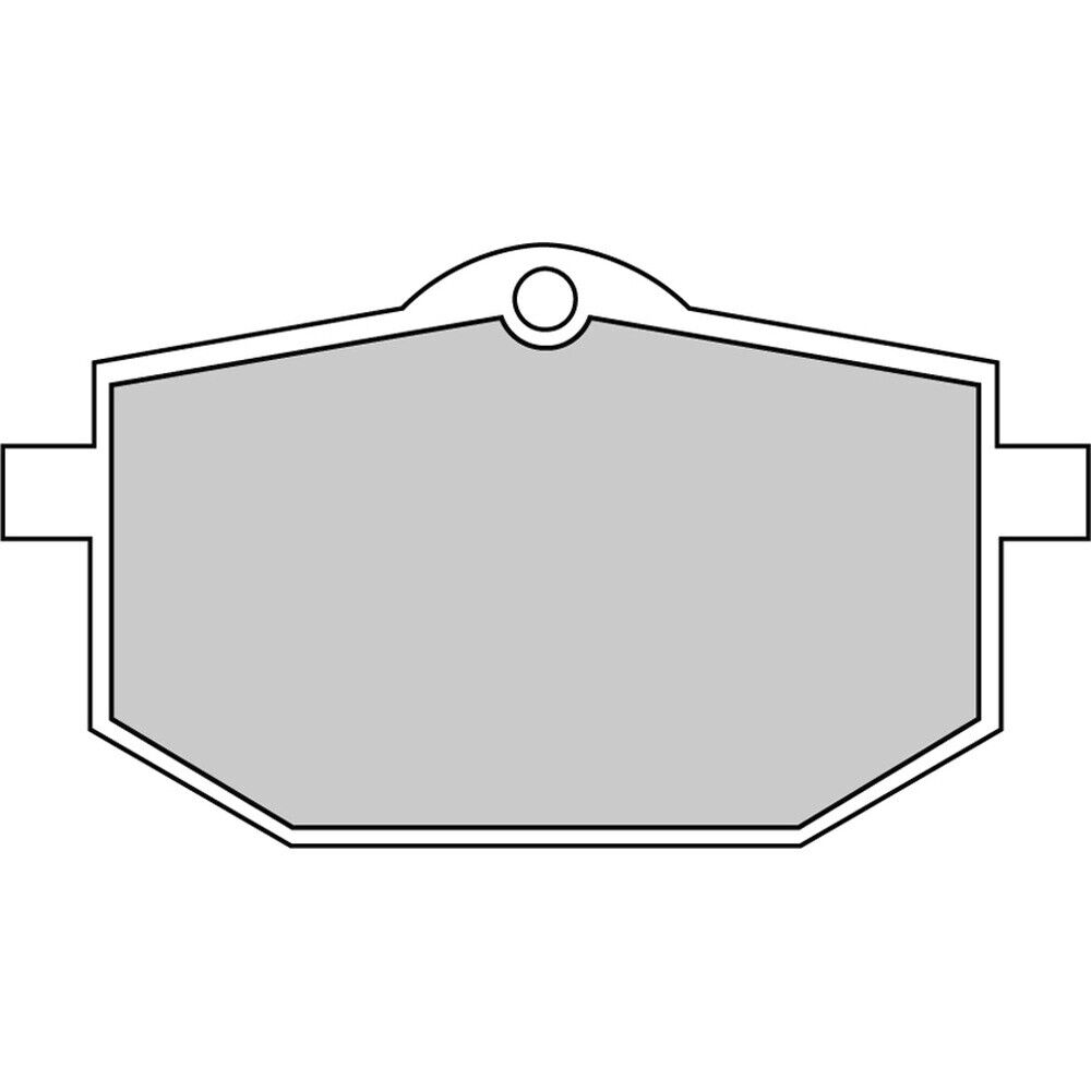 PASTIGLIE FRENO FERODO FDB583P PLATINUM FOR YAMAHA 600 XT (2KF) 1986/1986