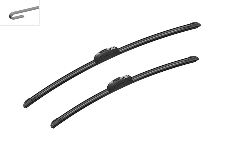 COPPIA SPAZZOLE TERGICRISTALLO ANT. BOSCH per Land Rover Range Rover (2013->)3,0