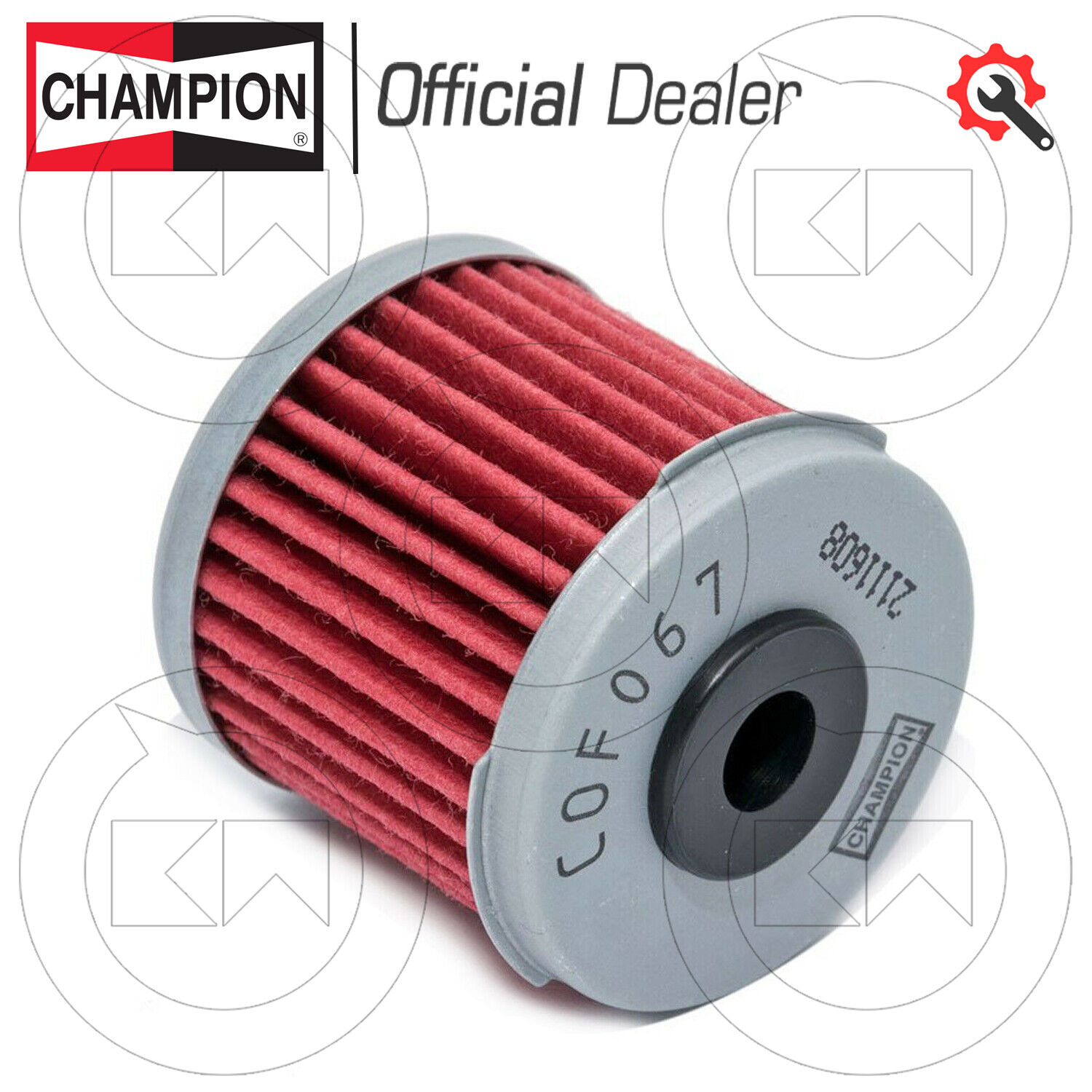 FILTRO OLIO ORIGINALE CHAMPION COF067 LML VESPA STAR 125 / 150 4T 2015 2016 2017