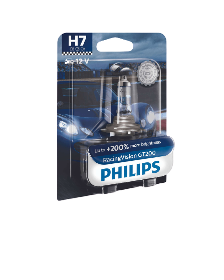 Philips H7 GT200 12V. PH-12972RGTB1 halogen 55WPX26D.
