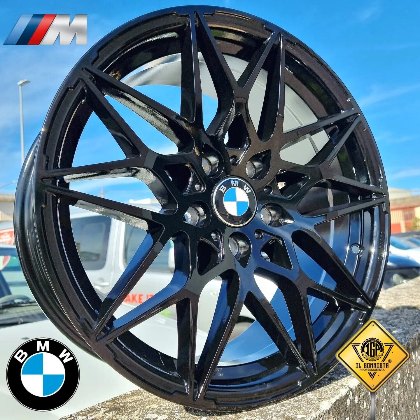 IGPB2 KIT 4 Cerchi In Lega 18" Compatibili con BMW X3 type G01 G3X + X4 type G02