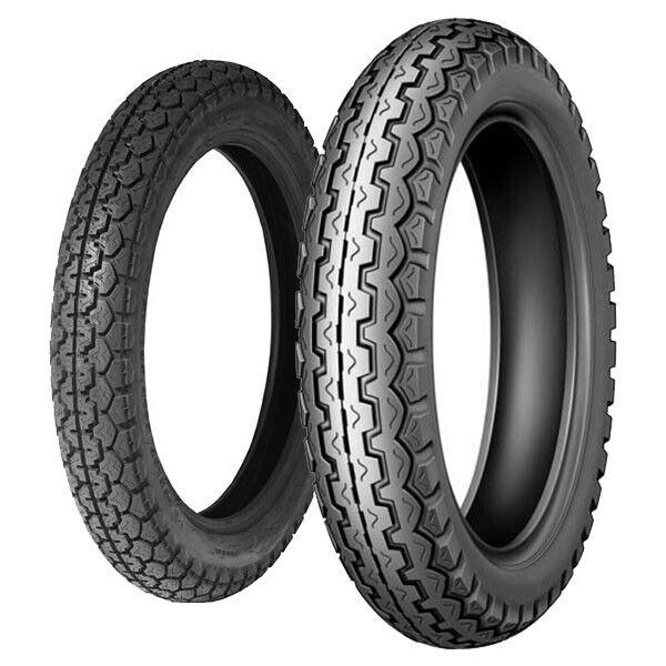 COPPIA GOMME DUNLOP 3.25 -19 54P K70 + 4.60/ -16 59S K82