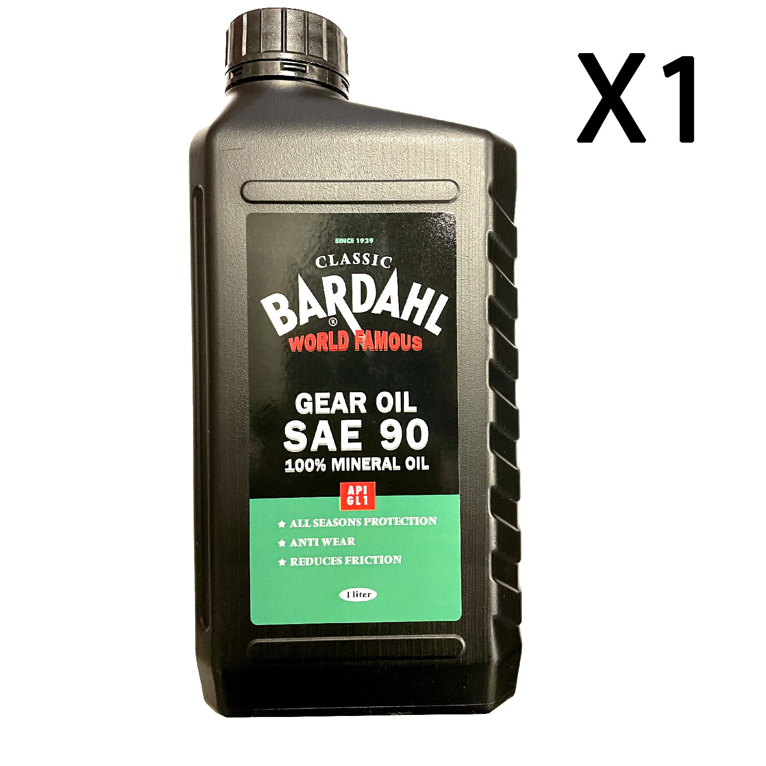 Olio Cambio Differenziale Bardahl Classic Sae 90 Api GL1 Minerale Auto Epoca