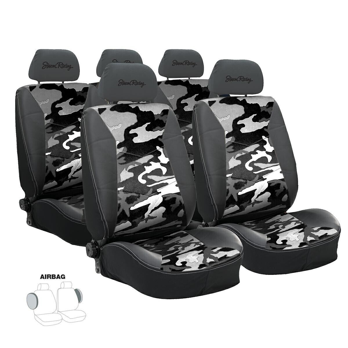Coprisedili Type G White Camo Outlet