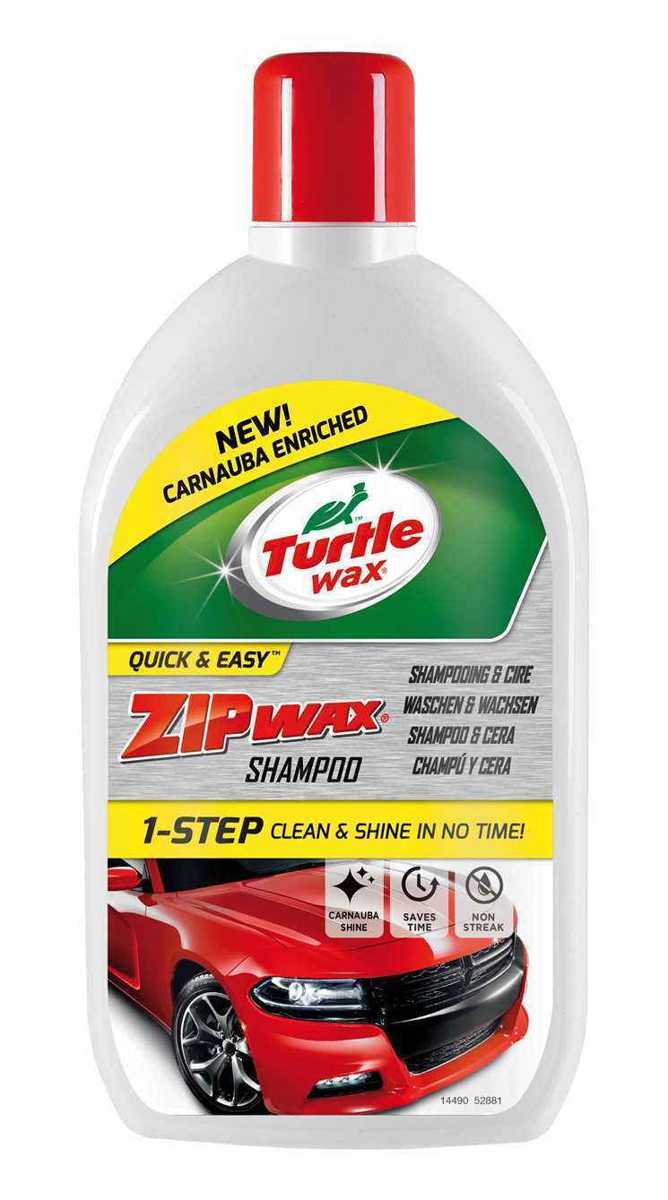 TURTLE WAX - Zip Wax, shampoo cera - 1000 ml