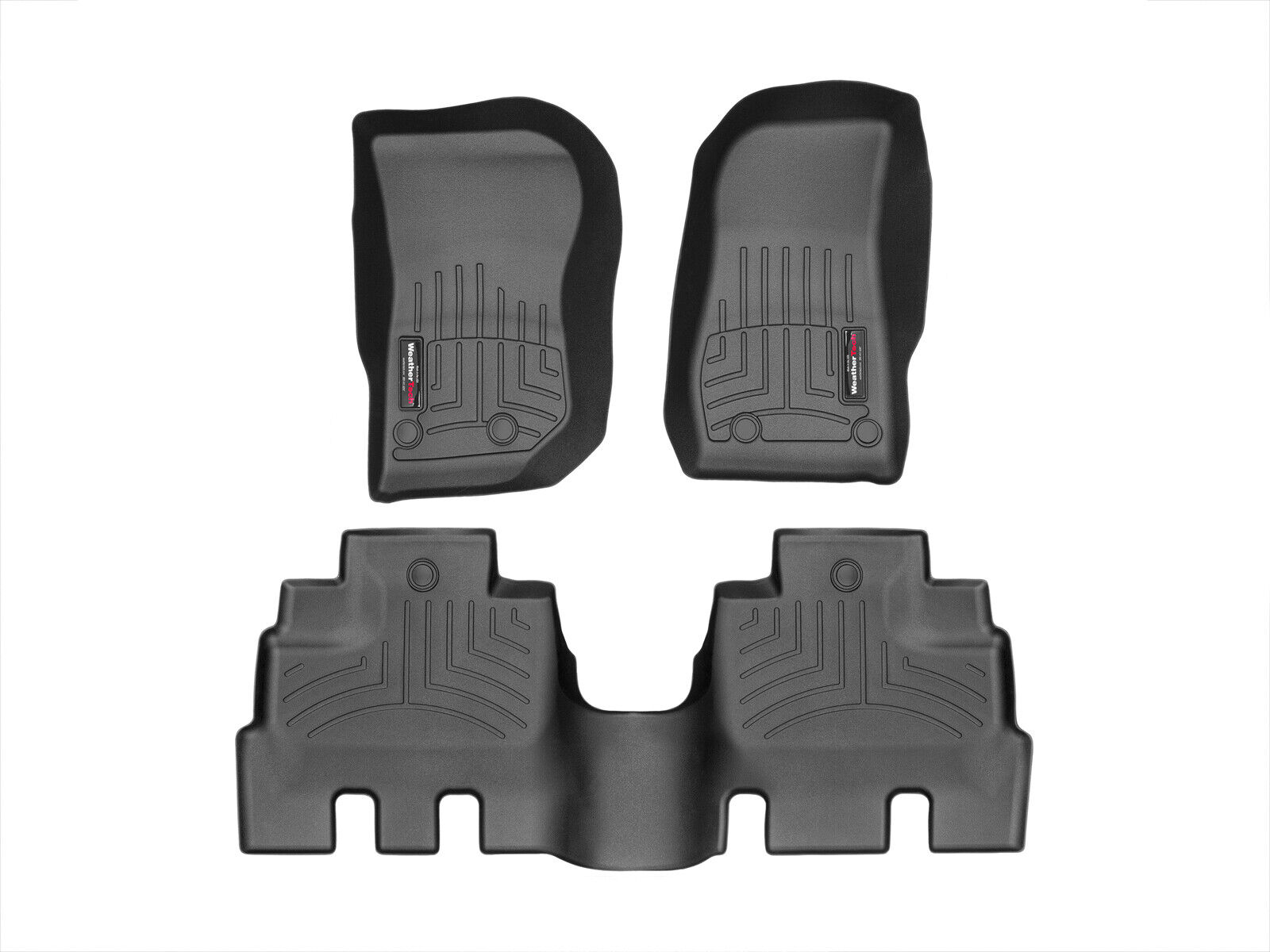 WeatherTech Tappetini per Jeep Wrangler Unlimited JK 2015-18