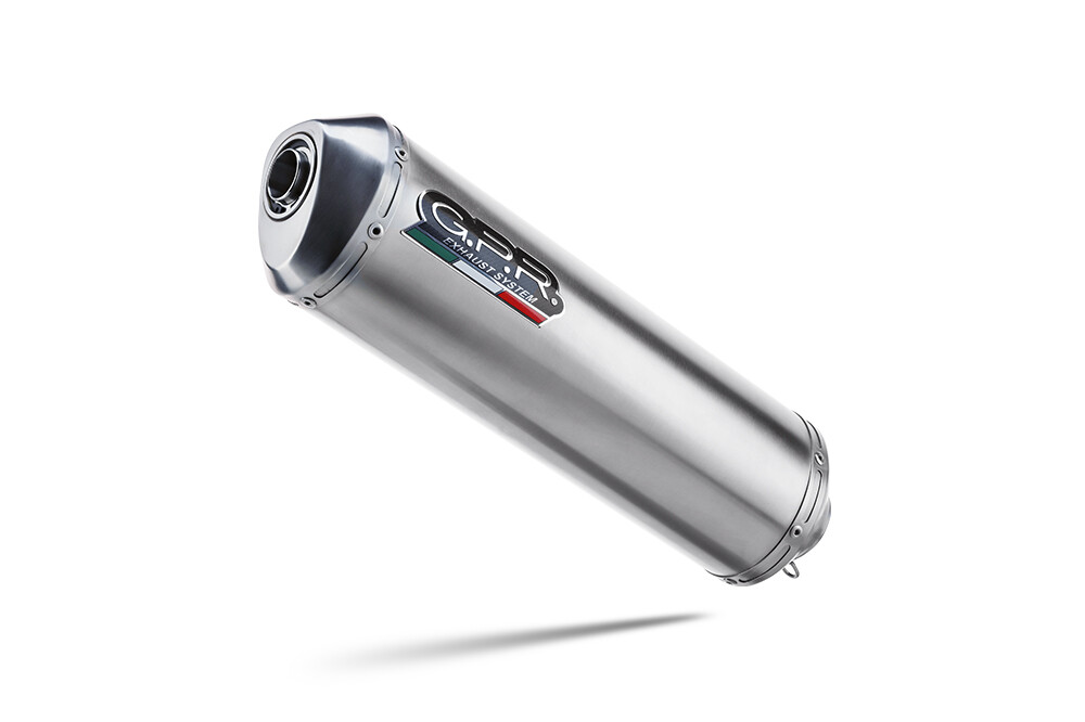 Scarico GPR Satinox acciaio satinato omologato cat Honda CRF250L/Rally 2017-2020