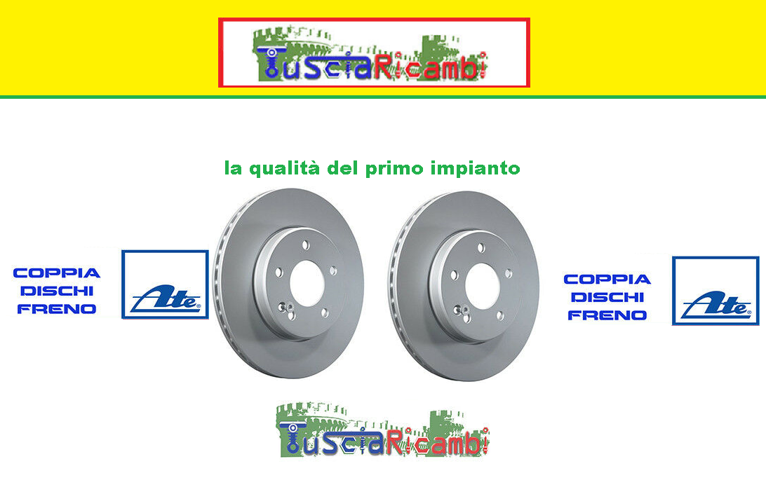 COPPIA DISCHI FRENO ATE anteriori RENAULT SCÉNIC III (JZ0/1_) 1.9 dCi 426158