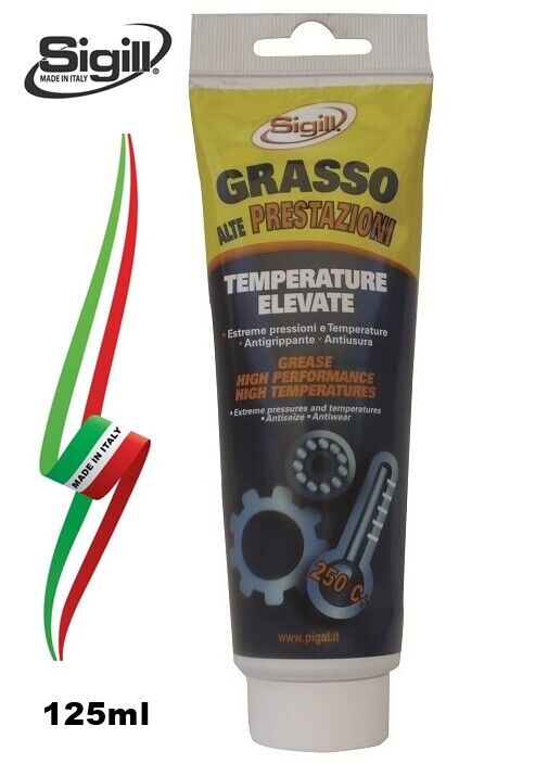GRASSO AD ALTE PRESTAZIONI PER TEMPERATURE ELEVATE ANTIGRIPPANTE ANTIUSURA 125ml