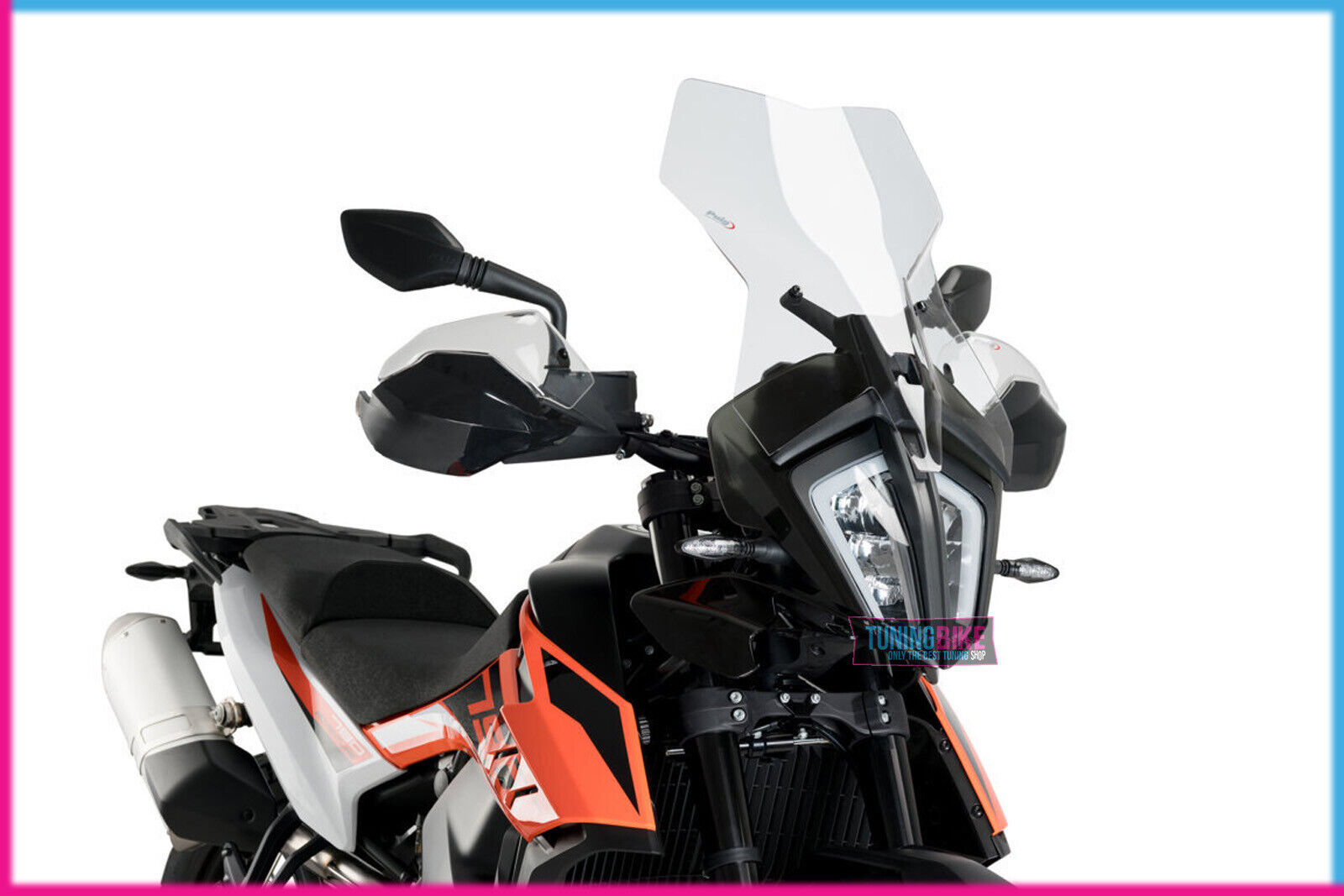 PUIG CUPOLINO TOURING PER KTM 790 ADVENTURE 2019 TRASPARENTE