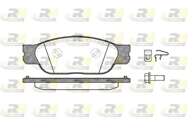 Pastiglie freno Assale anteriore 2731.00 ROADHOUSE per JAGUAR LINCOLN