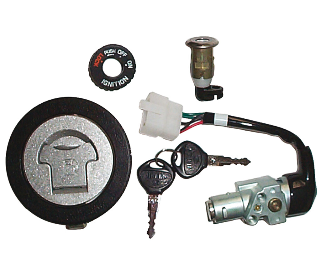 37852 - compatibile con KYMCO DINK CLASSIC 200 200 2004-2007 SET SERRATURE CON C