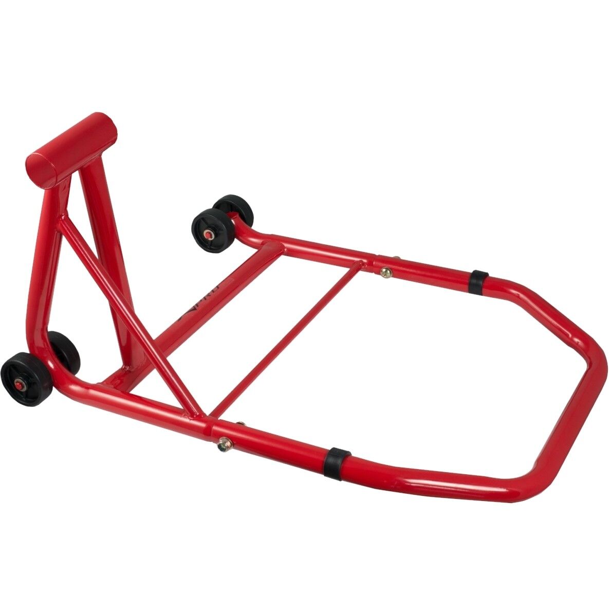 Rear Bike Paddock Single Stand Back Chock Motorcycle Motorbike Garage Red
