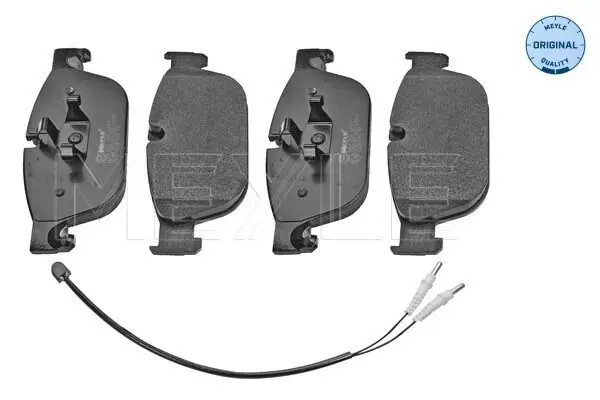 Pastiglie freno Assale anteriore 025 250 6917 MEYLE per PEUGEOT CITROËN DS