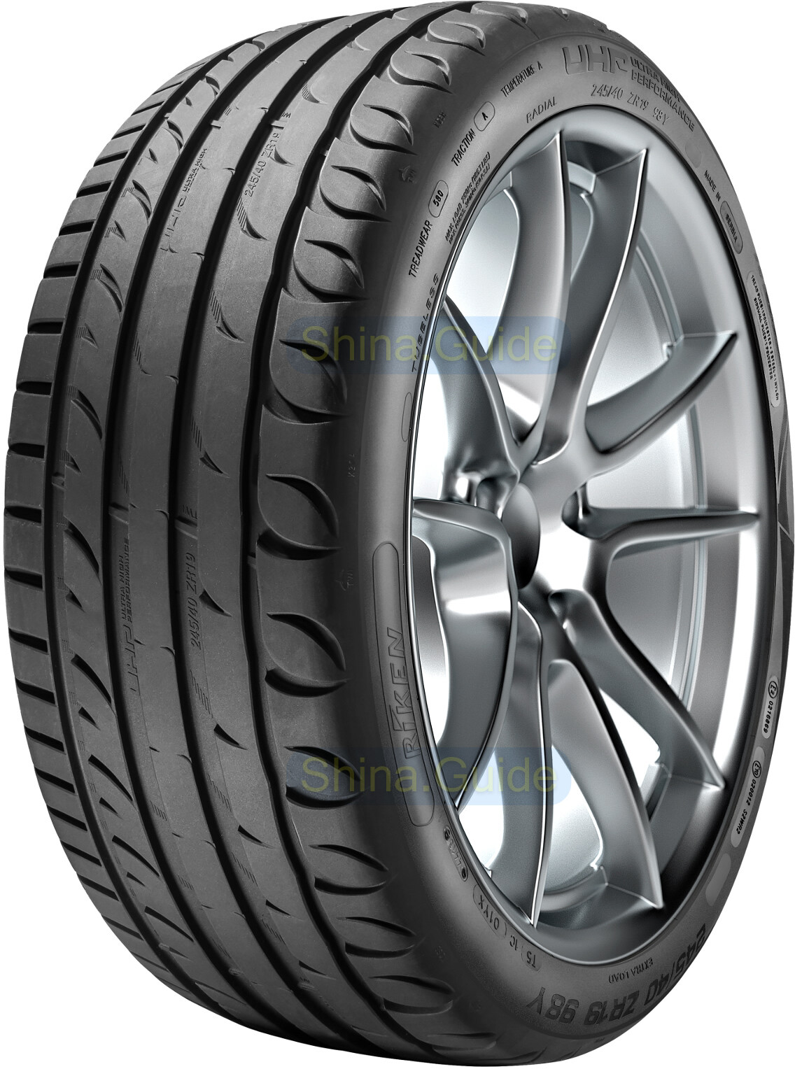 Pneumatici 215/55 r17 94W XL ZR Riken uhp Gomme estive nuove
