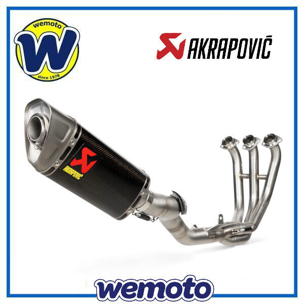 Akrapovic Scarico Completo S-Y9R14-APC per Moto Yamaha Tracer 9 GT 2021-2023