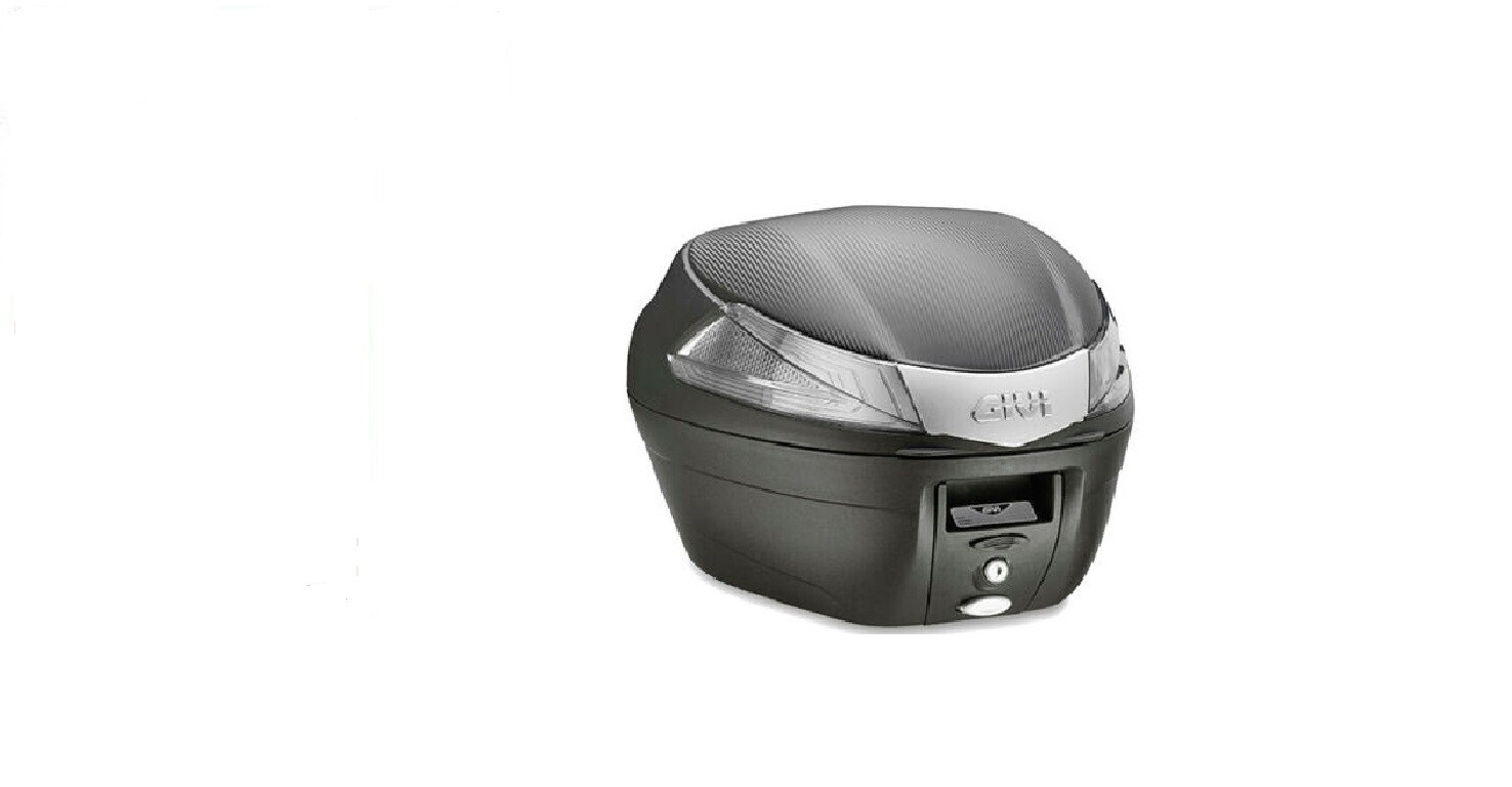 BAULETTO POSTERIORE PORTA CASCO 34 LT GIVI B34NTMAL MONOLOCK CATADRIOTTI NERI