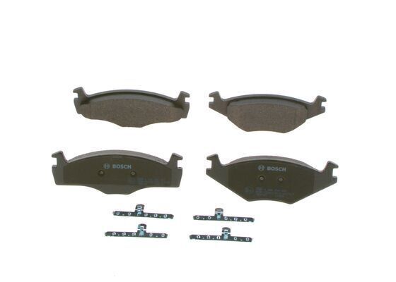 BOSCH 0986494057 Kit pastiglie freno per VW POLO CLASSIC (86C, 80), POLO Coupé (