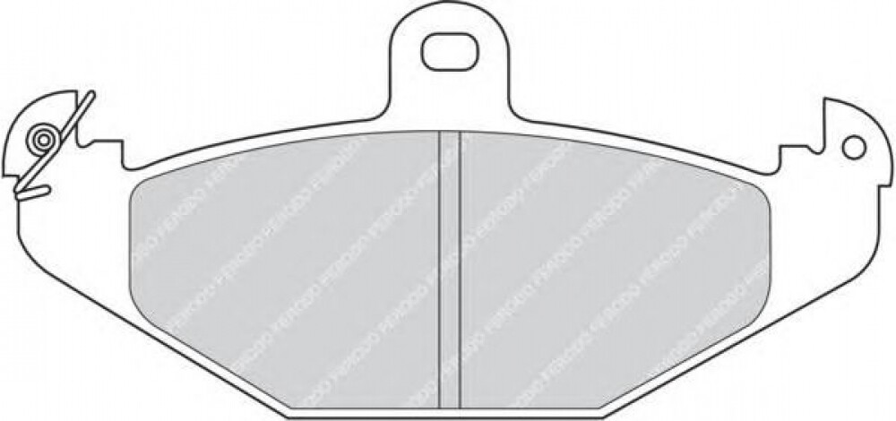 FDB878 - PASTIGLIE FRENO POSTERIORI RENAULT 21 CASSA 66/A DISPONIBILI FERODO