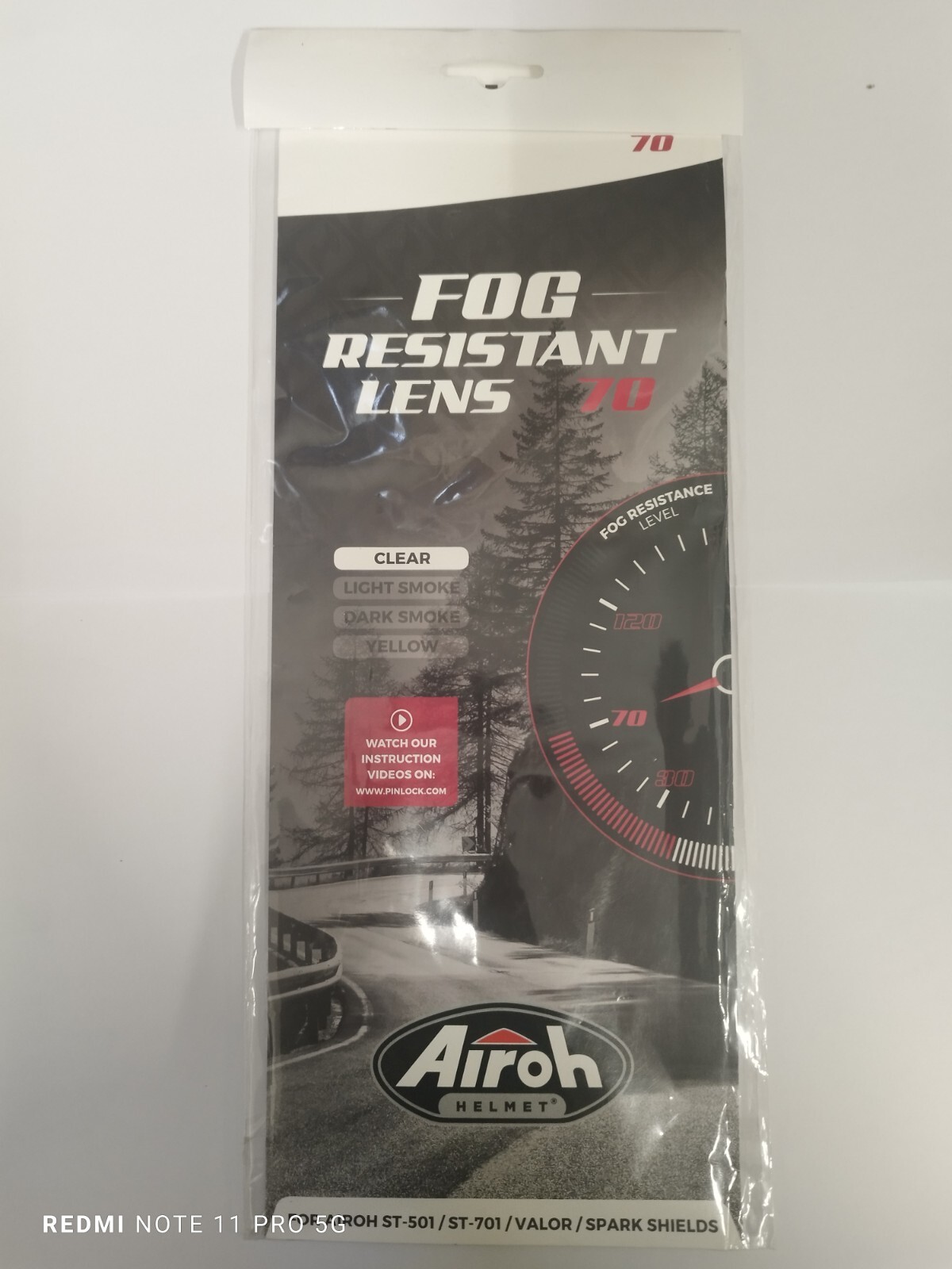AIROH PINLOCK PER CASCO ST-701