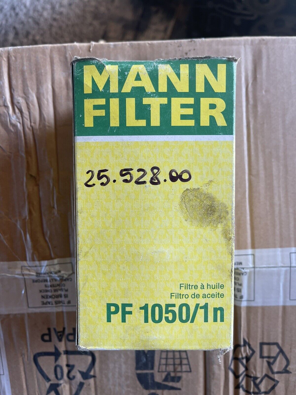 Originale MANN-FILTER Filtro Olio PF 1050/1 N – Set Filtro Olio con (N4h)