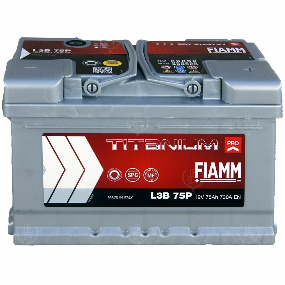 BATTERIA PER AUTO FIAMM TITANIUM PRO 75Ah 730A L3B75P L3B 75P
