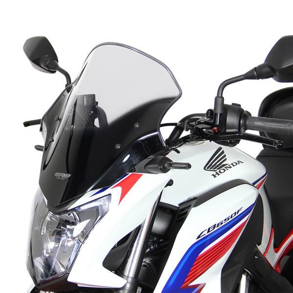 MRA Touring Maxi Naked Bikes transparent screen Honda CB650F 2014-2016