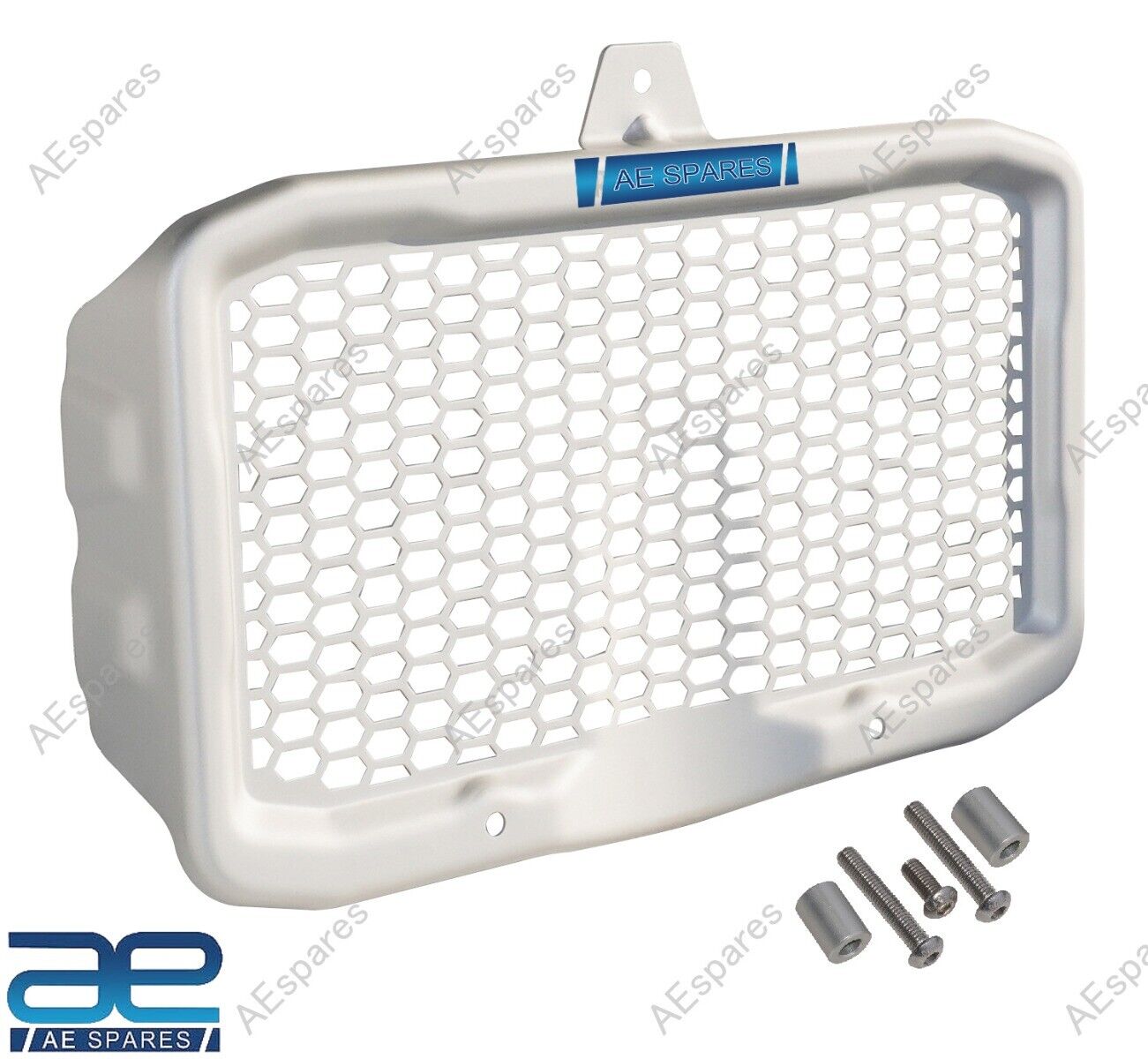 Radiatore Protezione Argento Per Reale Enfield Himalayan 450 Guerrilla 450