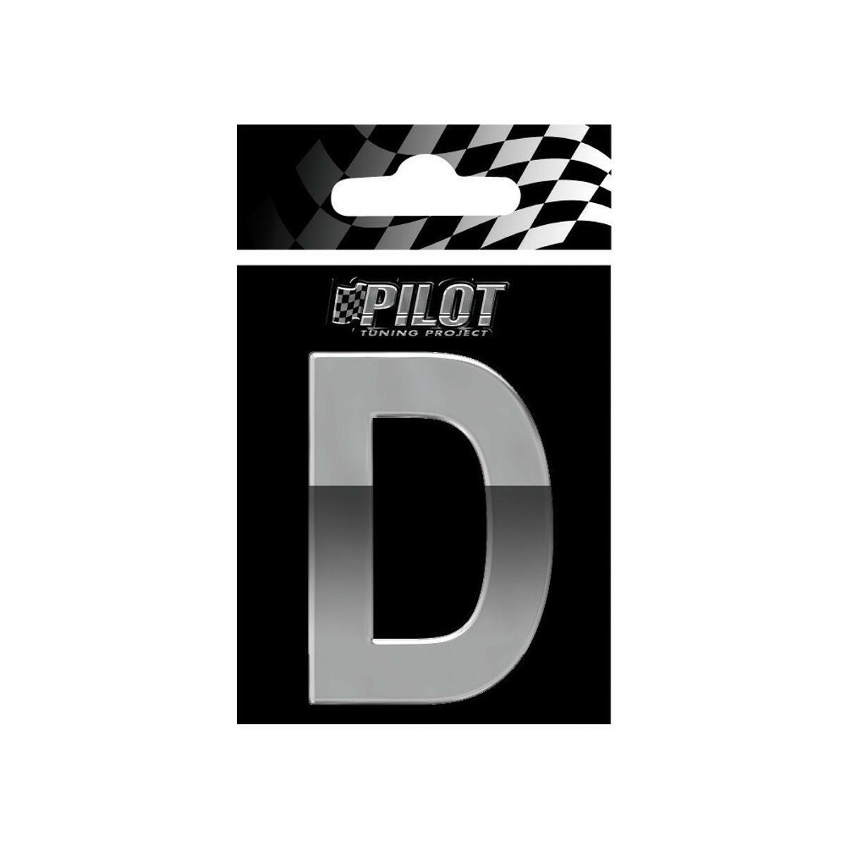3D LETTERS TYPE-4 (70 MM) - D PILOT