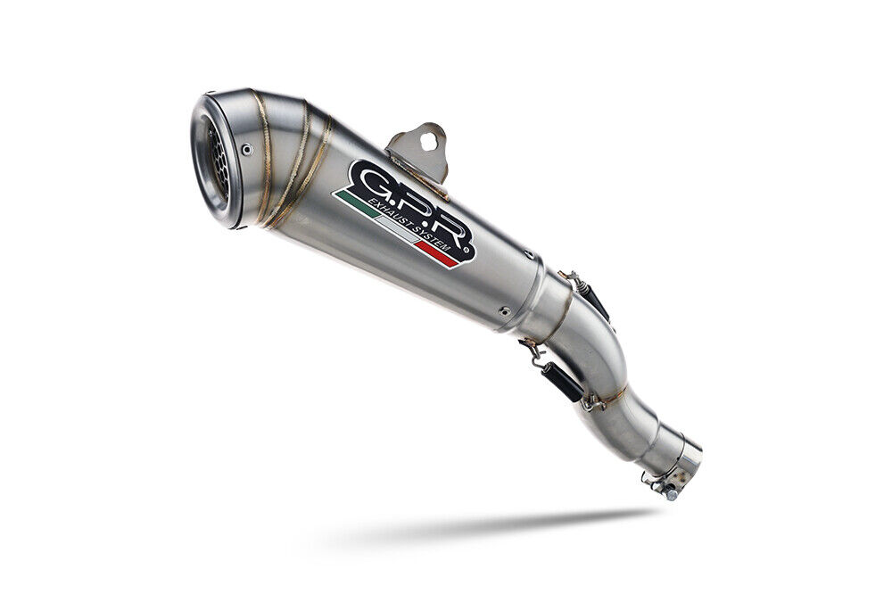 GPR exhaust approved Kat satin steel Powercone Evo Mv Agusta F3 800 2017-2020