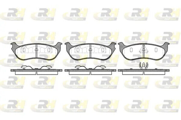Pastiglie freno Assale posteriore 2628.75 ROADHOUSE per JEEP FORD USA