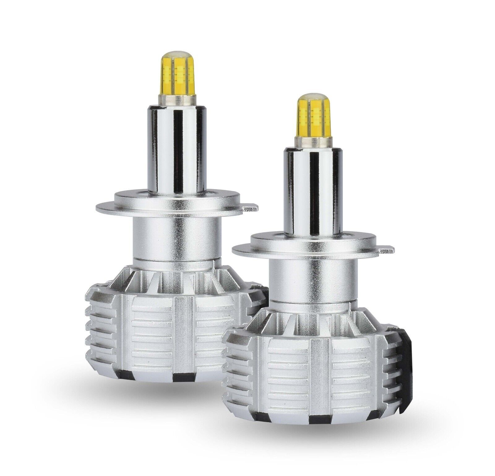 Coppia Lampade LED H7  Ricambio Bianco Puro 6000K SPECIFICO per fari LENTICOLARI