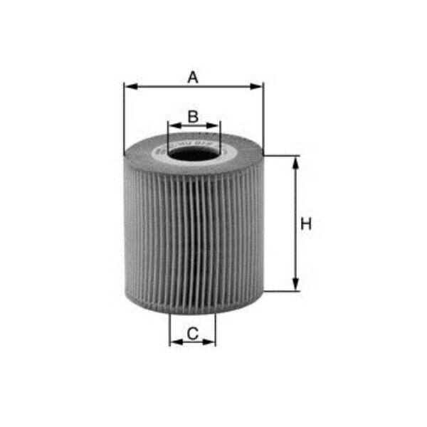MANN-FILTER HU820X Filtro olio 15430-PLZ-D00