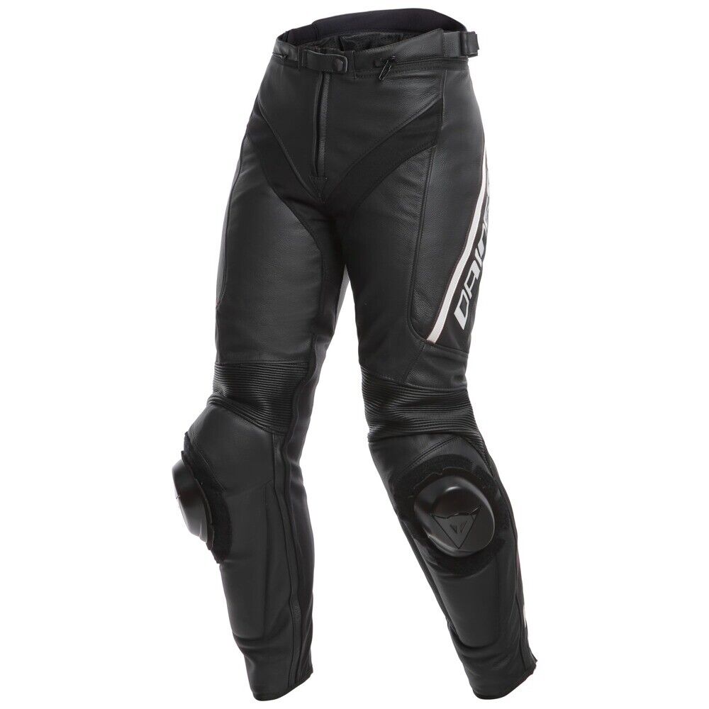 Pantaloni in pelle da moto DAINESE PONY C2 PELLE LADY neri - taglia 48