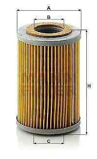 Filtro olio Cartuccia filtro H 816 x MANN-FILTER per MG MGB Cabriolet MGB GT