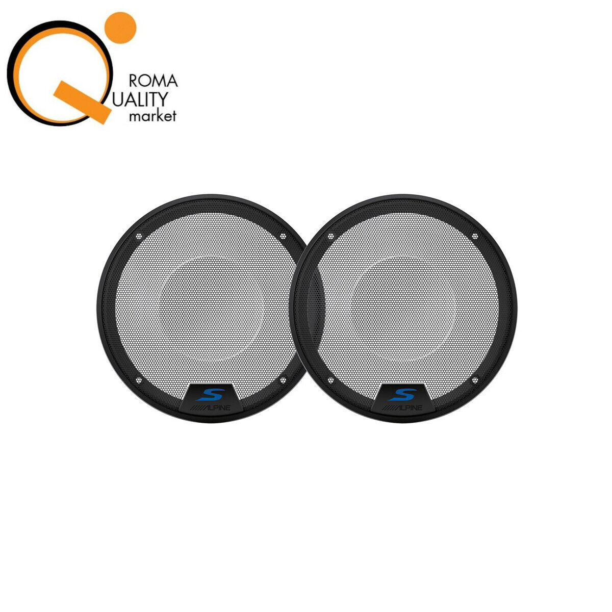 Alpine KTE-S65G Coppia Griglie Altoparlanti Auto S-Series KTE S65 G