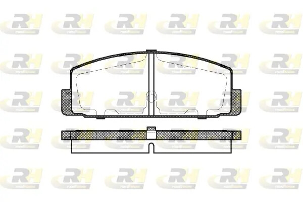 Pastiglie freno Assale posteriore 2179.30 ROADHOUSE per MAZDA 626 V PREMACY