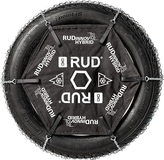 Set Catene Da Neve Omologate RUD INNOV8 HYBRID 7mm H112 215/65 R16 225/55 R17