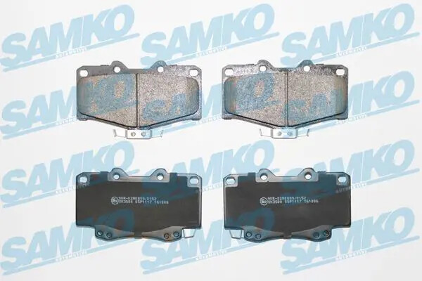 Pastiglie freno 5SP1117 SAMKO per TOYOTA 4 RUNNER II 4 RUNNER III