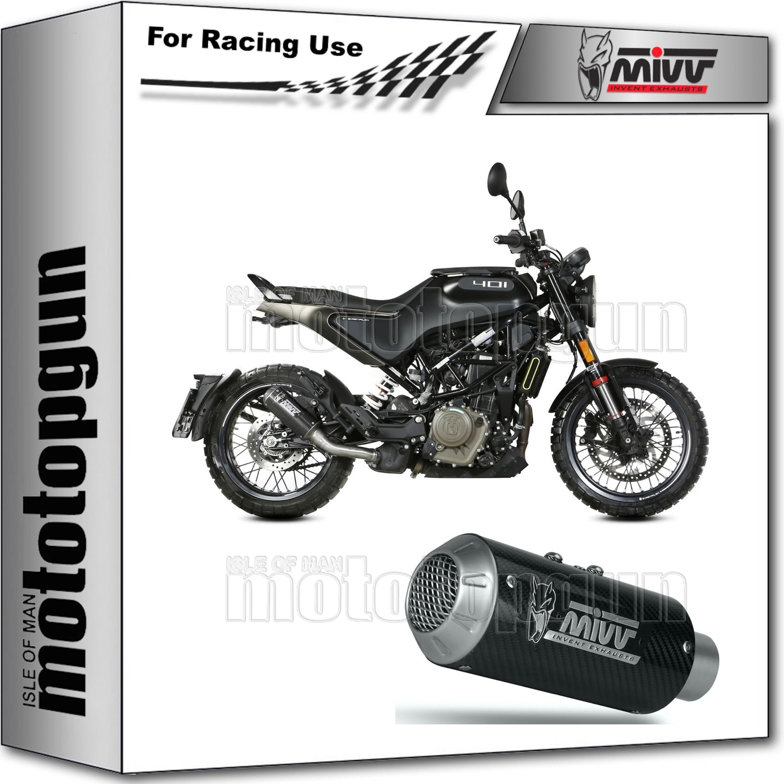 terminale racing open mk3 carbonio mivv per husqvarna svartpilen 401 2022 22