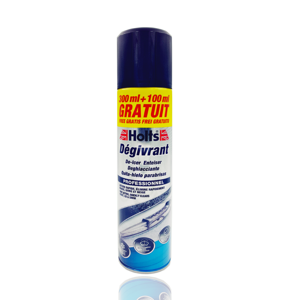 Sbrinatore Professionale, Parabrezza - 300ml + 100ml - Holts X12