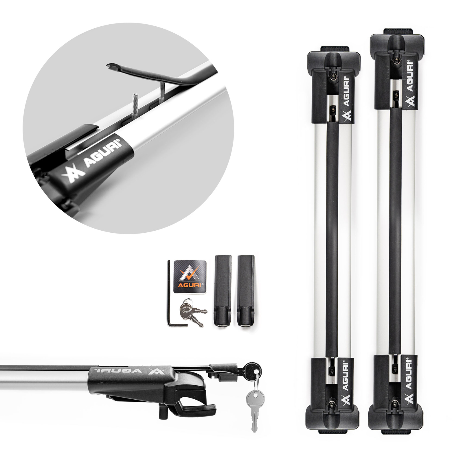 per JEEP CHEROKEE 2013-2023 PORTAPACCHI BARRE PORTATUTTO ARGENTO