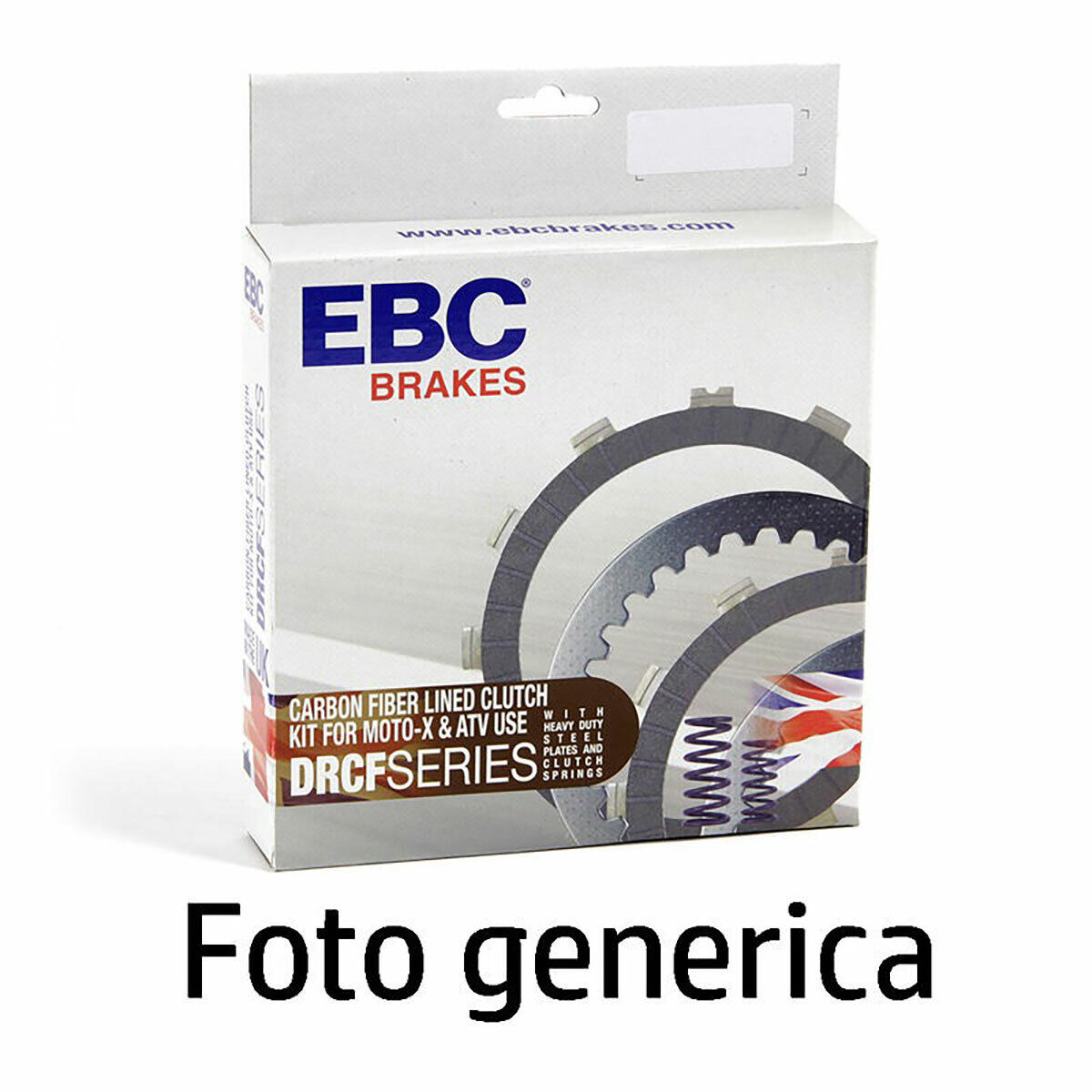 EBC KIT FRIZIONE FIBRA DI CARBONIO DRCF070