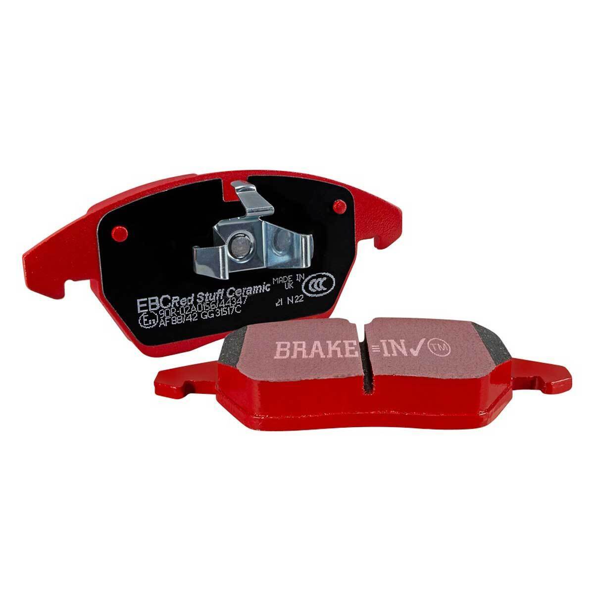 Pastiglie freno EBC Redstuff anteriore  EBC102412 per Seat Ibiza Leon 1 Leon 2 T