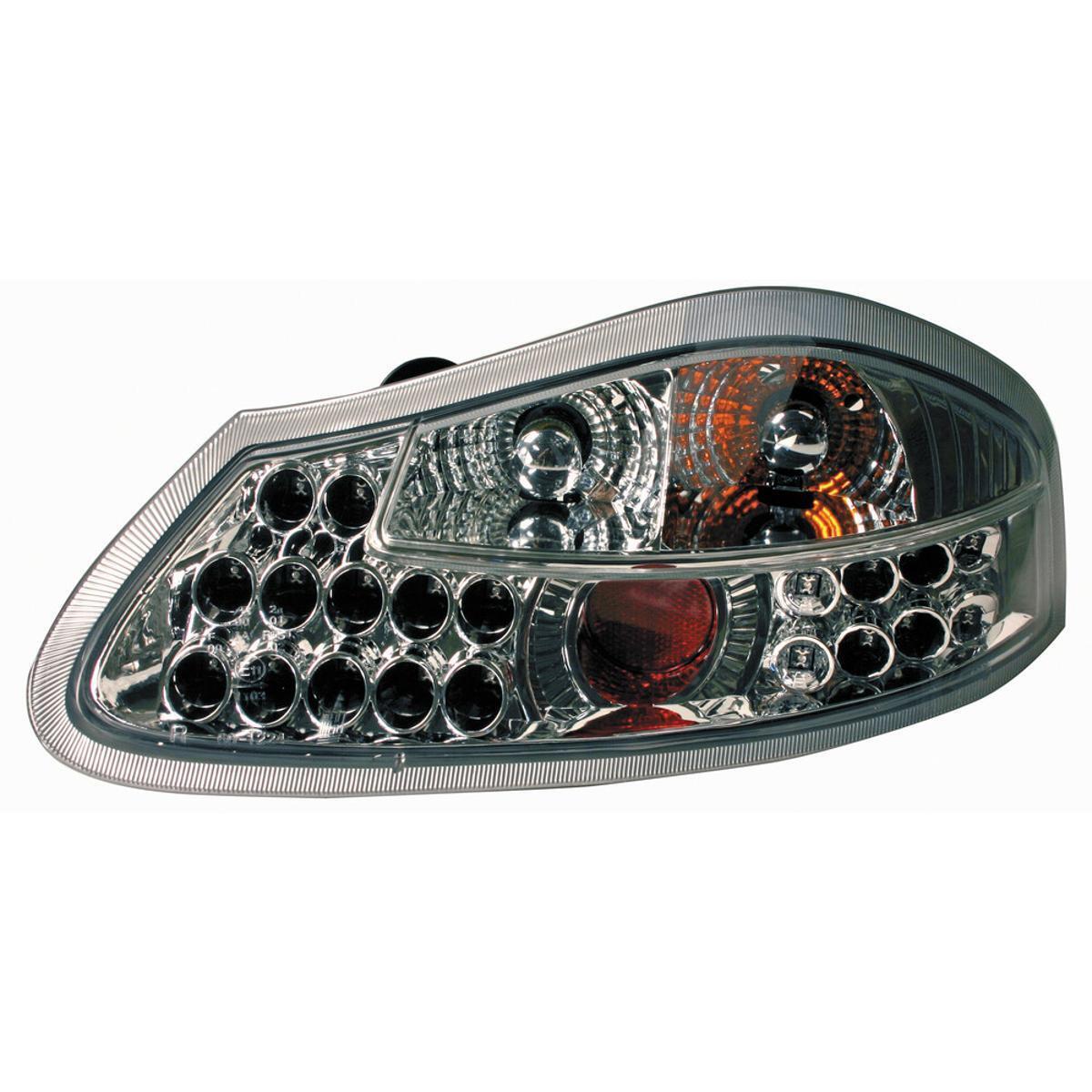 COPPIA FANALI POSTERIORI LED -  PORSCHE BOXSTER (9/96-10/04) - CROMO PILOT