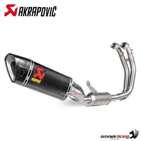 Akrapovic full exhaust carbon racing Aprilia Tuono 660 2020-2023