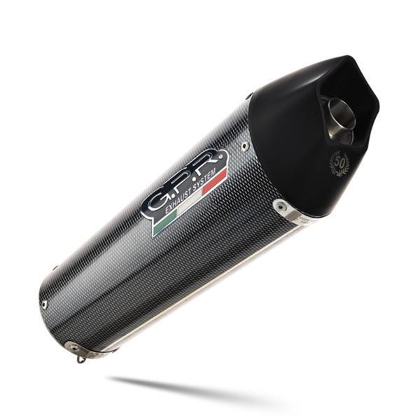 GPR exhaust glossy carbon Gpe Ann Poppy Swm Motorcycles RS650R 2017-2018