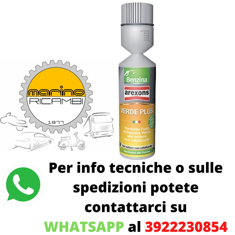 Arexons Additivo Benzina Verde Plus 250ml Aumento Ottani Booster No Catalizzate
