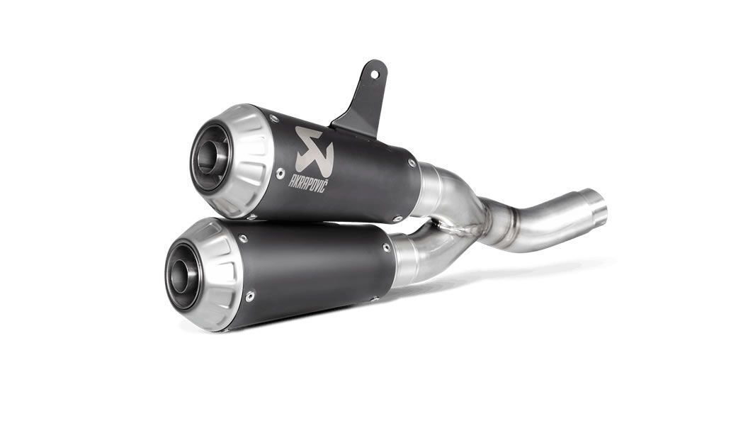 S-D8SO4-CUBTBL/1 - Terminali Scarico Akrapovic Titanio Ducati Monster 797