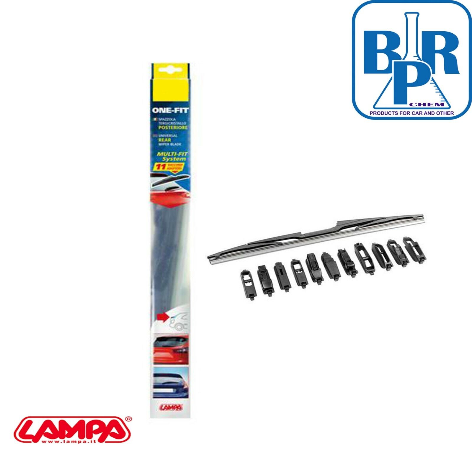 SPAZZOLA TERGICRISTALLO POSTERIORE LUNOTTO PEUGEOT 206 - 206 CC - 206 + - 206 sw